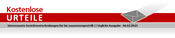 kostenlose-urteile.de - aktuelle Nachrichten